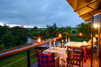 Olare Mara Kempinski: Privates Candle Light Dinner