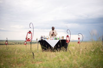 Olare Mara Kempinski: Sundowner Getränkeauswahl