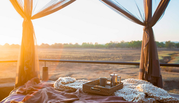 Puku Ridge Camp: Morning Coffee