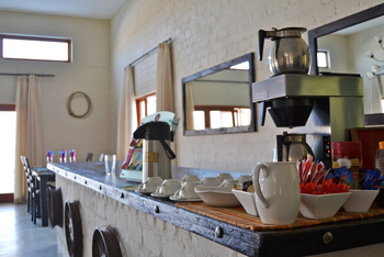 River Crossing Lodge: Frühstück