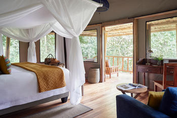 Sanctuary Gorilla Forest Camp: Gästezimmer Interior