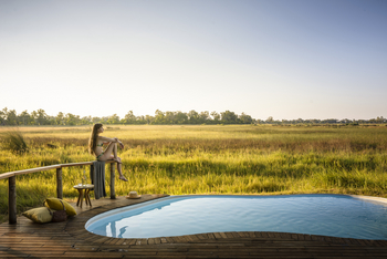 Sanctuary Stanley's Camp: Swimmingpool mit Blick