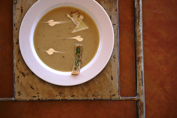 Saruni Rhino Camp: Suppe mit Blumenkohl