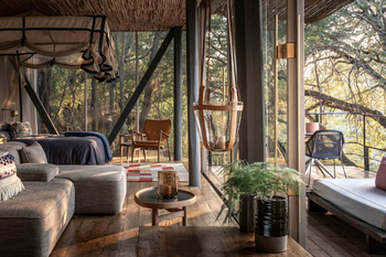Singita Sweni Lodge: Gästezimmer
