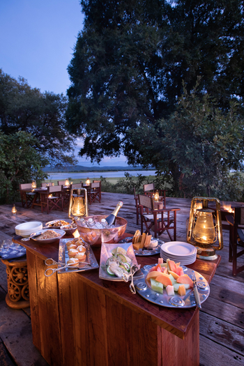 Tembo Plains Camp: Küche