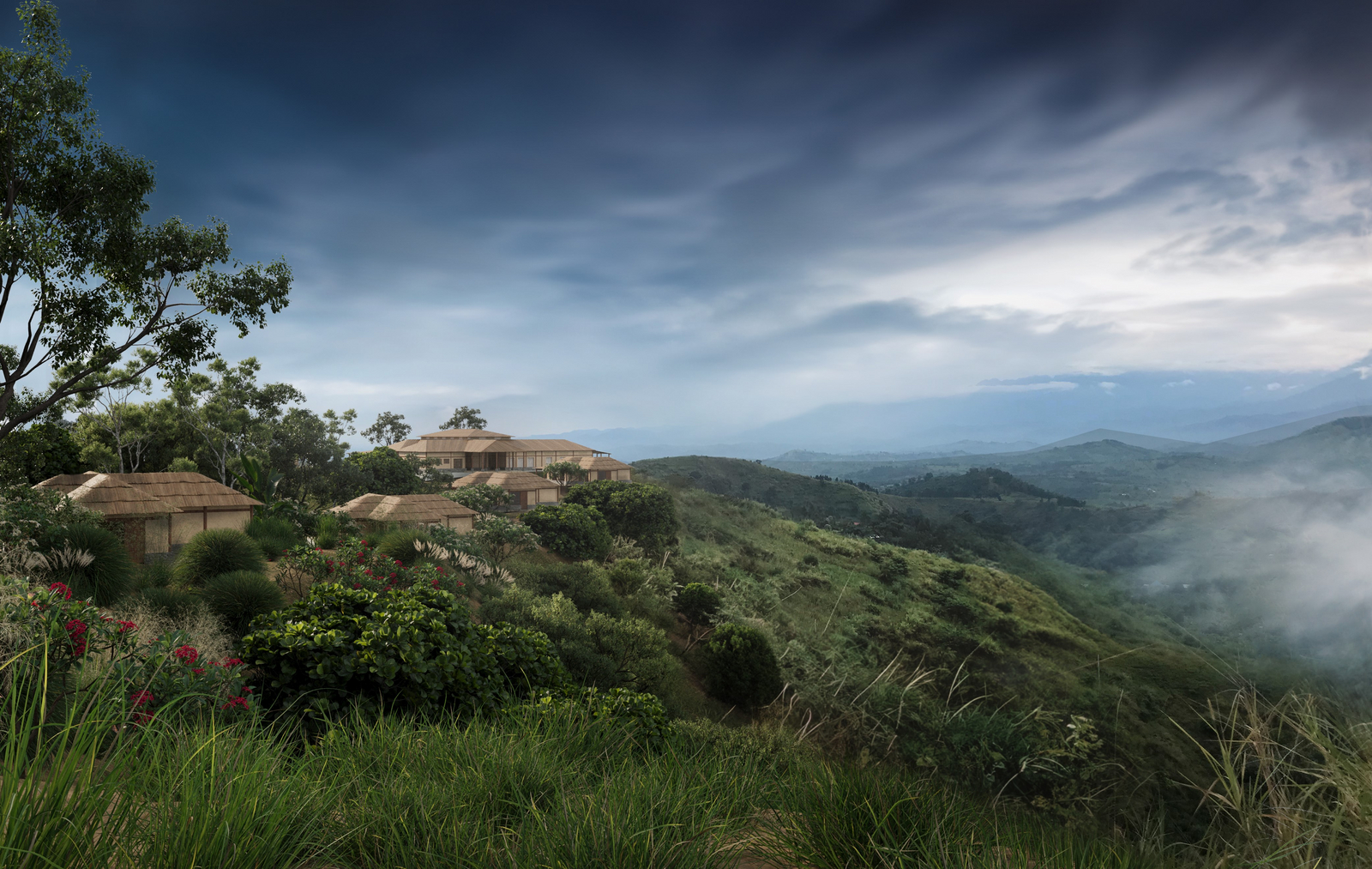 Volcanoes Kibale Lodge Volcanoes Kibale Lodge: Architektenentwurf