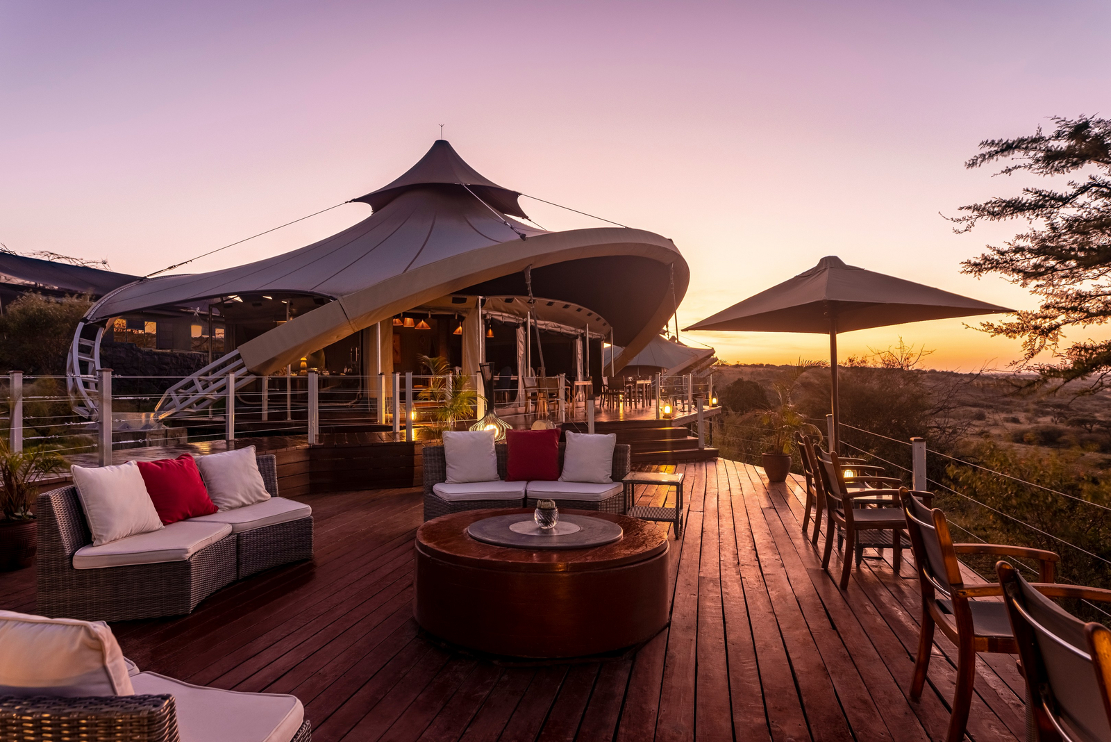 Mahali Mzuri Mahali Mzuri: Speisezelt