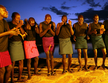 Apoka Safari Lodge: Karamojong People