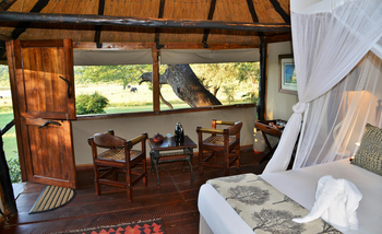 Ivory Safari Lodge Ivory Safari Lodge: Sessel am Fenster