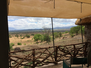 Kidepo Savannah Lodge: Safarizelt Blick