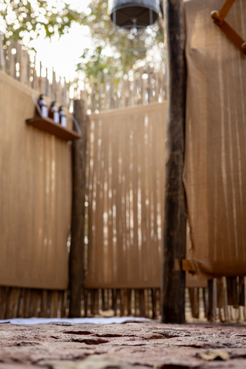 Kutandala Camp: Dusche