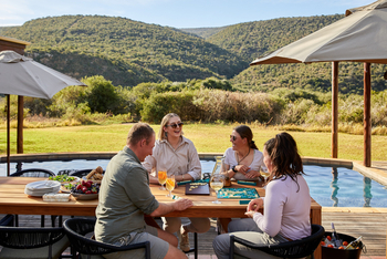 Kwandwe Melton Manor: Spiele am Pool