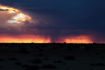 Bagatelle Kalahari Game Ranch: Wolkenbruch