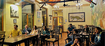 Bamboo Forest Safari Lodge: Vortrag