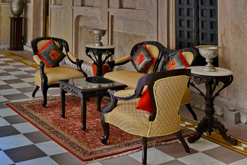 BrijRama Palace: Sitzgruppe