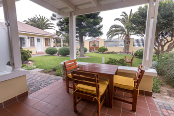 Cornerstone Guesthouse: Private Veranda