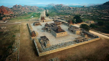 Evolve Kamalapura Palace: Tempelanlagen von Hampi