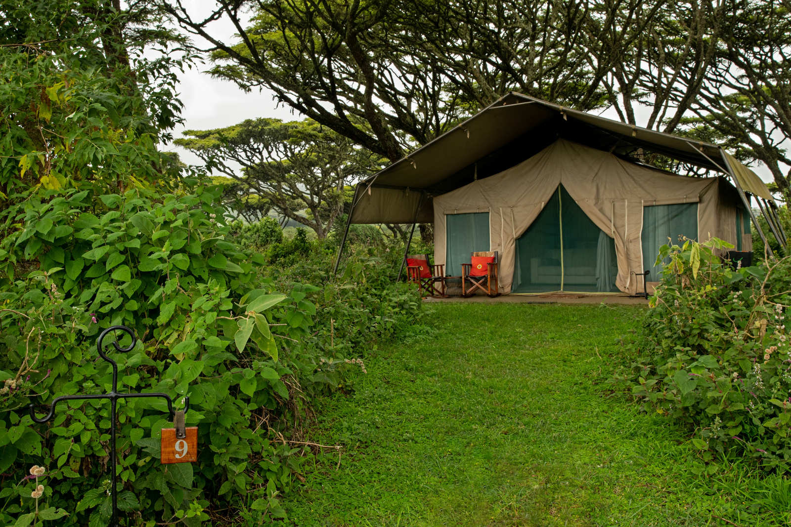 Lemala Ngorongoro Tented Camp Lemala Ngorongoro Tented Camp: Zelt mit Vordach