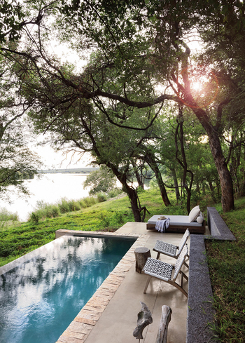 Matetsi Victoria Falls: Riverhouse mit Pool