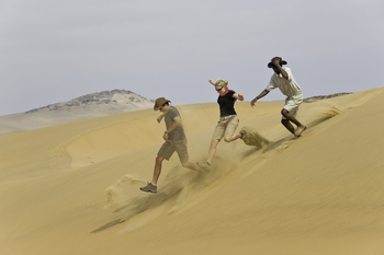Serra Cafema Serra Cafema: Rennen in den Dünen