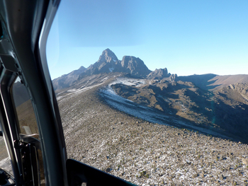 Sirikoi Lodge Sirikoi Lodge: Gipfel des Mount Kenya