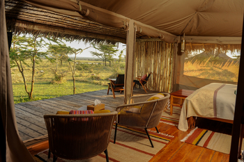 Mara Siana Camp: Sessel und Deck