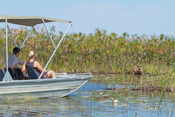 Moanachira Flood Plains: Ausflug mit dem Motorboot