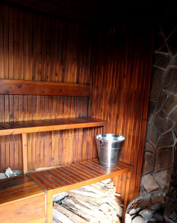 Ndali Lodge: Sauna