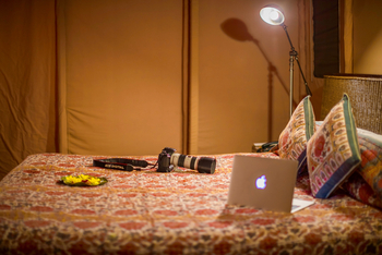 Bagh Villas: Gästebett