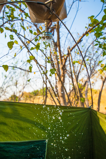 Delta Camp Delta Camp: Mokoro Trail Bucket Shower