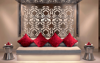 ITC Maurya Hotel: Eingang zum Spa