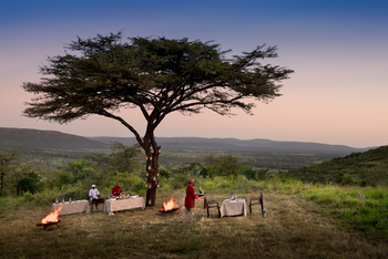 Klein's Camp: Bush Dinner