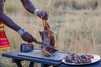 Lake Natron Camp: Deftiger Braten