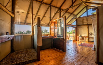 Mokolwane Camp: Gästebad