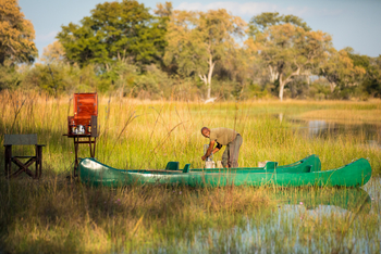 Okavango Explorers Camp Okavango Explorers Camp: Kanus