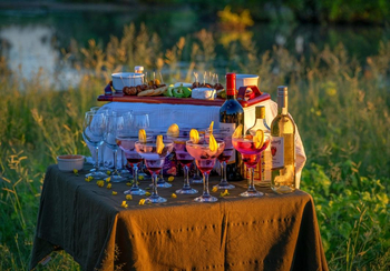 Saguni Safari Lodge Saguni Safari Lodge: Sundowner