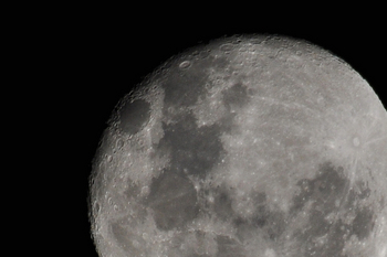 Sossusvlei Lodge: Fast Vollmond