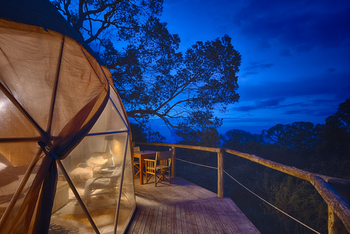 The Highlands Camp: Veranda