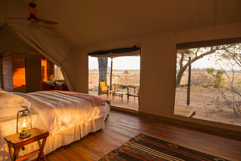 Verney's Camp: Gästezelte