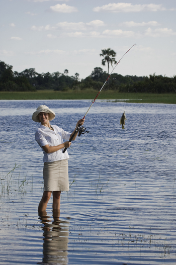 andBeyond Nxabega under Canvas: Angeln