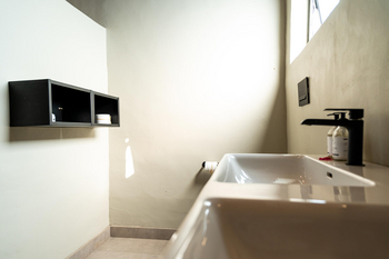 Chobe River Lodge: Waschbecken