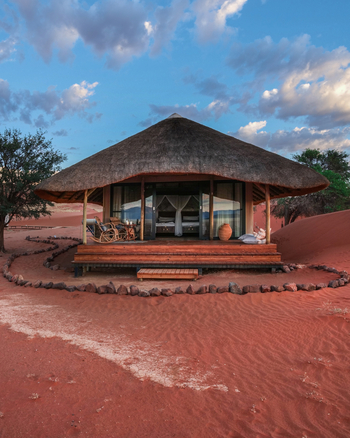 Kwessi Dunes: Gästezimmer von außen