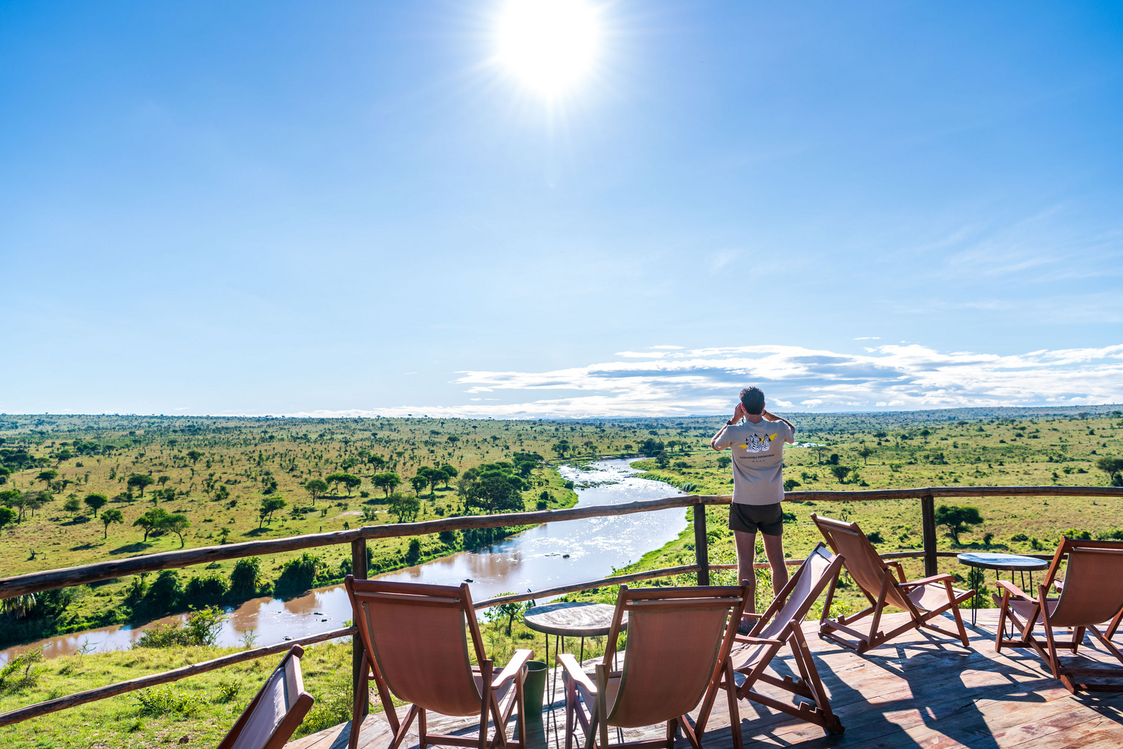 Mara River Post Mara River Post: Blick auf den Mara River