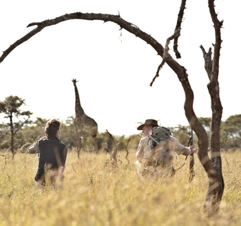 Naboisho Camp: Walking Safari