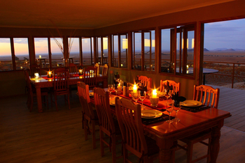 Namib Dune Star Camp Namib Dune Star Camp: Candle Light Dinner