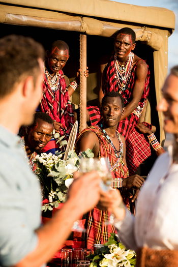 Ol Donyo Lodge: Masai -Männer