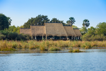 Selinda Suite: Reetdach der Suite