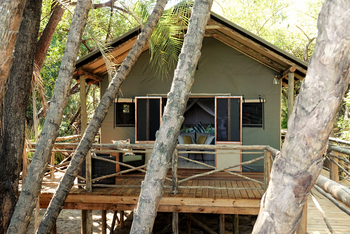 Setari Camp: Gästezelt