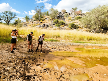 Ugab Terrace Lodge: Guided Walk