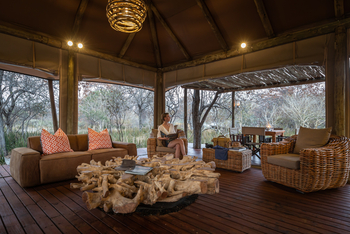 Boteti Tented Safari Lodge: Lounge